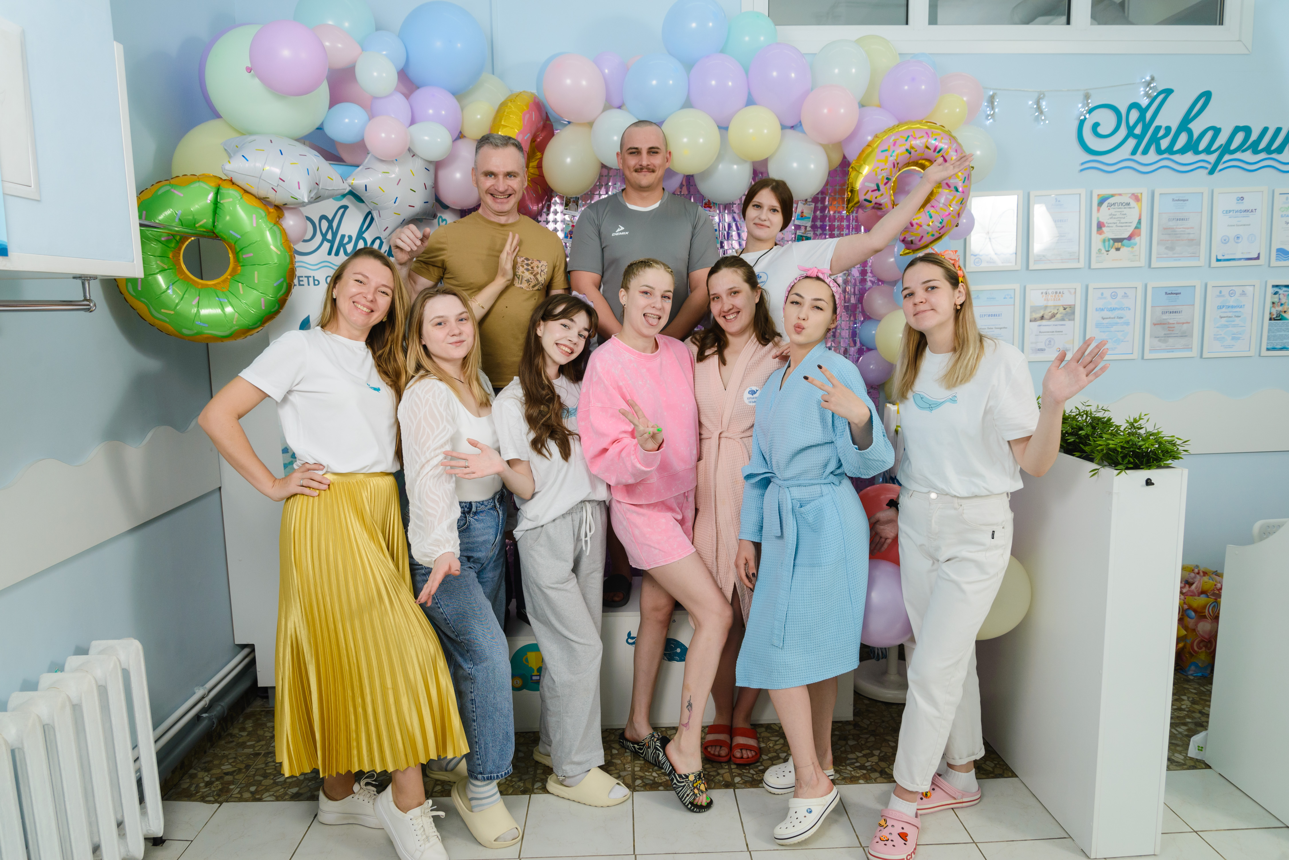 обучение плаванию грудничков