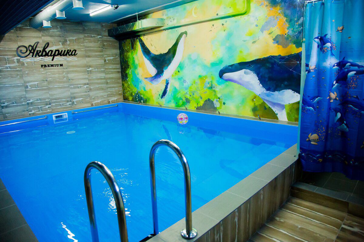 обучение плаванию детей 